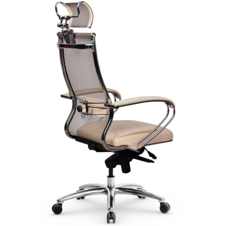 Кресло для руководителя Метта Samurai SL-2.05 MPES (Темно-бежевый | Светло-бежевый)