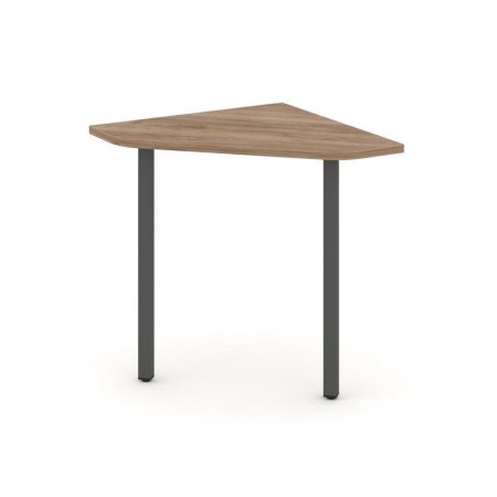 Угловой элемент стола SN-4.USP-011 (700х700х750) (Дуб Табак/Металл Антрацит)