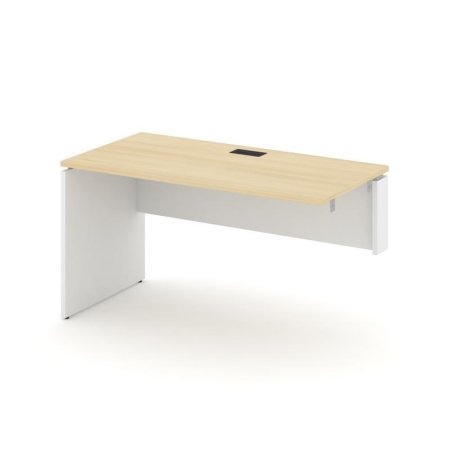 Стол-приставка к опорным элементам SN-D.OPRS-013(R) (1380х700х750) (Акация Лорка/Белый)