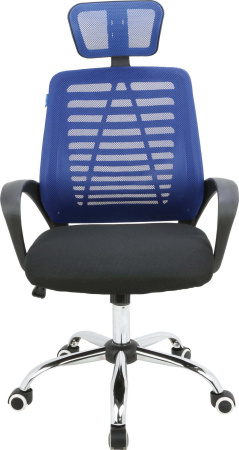AL 777 Кресло офисное, ткань | сетка (Синий)