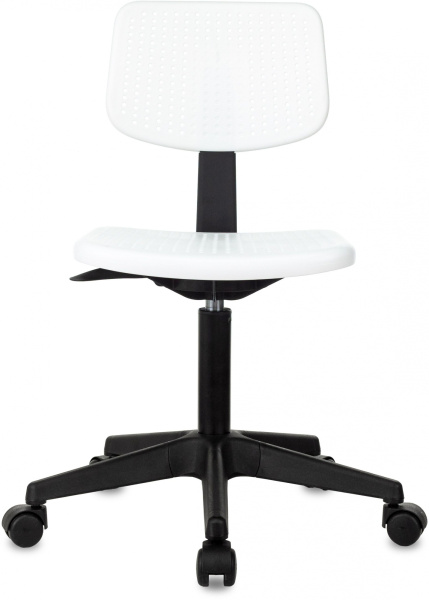 Кресло детское CH 200 белый пластик крестов. пластик (Белый)