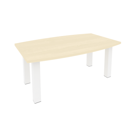 Стол переговоров с опорами First KPRG-2 1800x1100x750 (Клен)