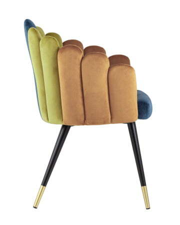 Кресло Камелия сине-зеленый (Стул-кресло Камелия сине-зеленый)