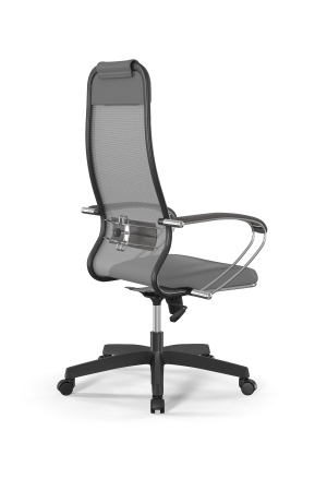 Кресло для руководителя Метта Sit 10 B1-115K - X2+Extra /Um00/Wm12/K1cL(M09.B02.G15.W01) (Серый)