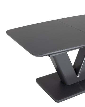 Стол обеденный Вильнюс раскладной 160-200*90 серый (Стол обеденный Вильнюс серый)