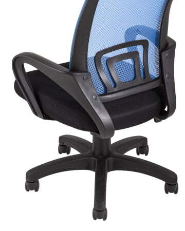 Кресло офисное TopChairs Simple синее (Компьютерное кресло Simple синий)