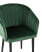 Стул с подлокотниками Нейтон велюр зеленый (Стул Нейтон зеленый)