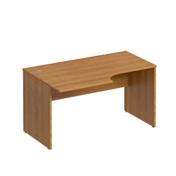 Стол эргономичный компактный левый Формула ФР 116 1400x900x750 (Вяз светлый)