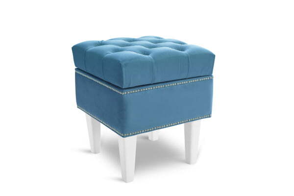 Пуф Parige 400 (420x420x450) Голубой (Голубой)