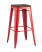 Стул барный TOLIX WOOD красный глянцевый (Стул барный Tolix красный глянцевый)