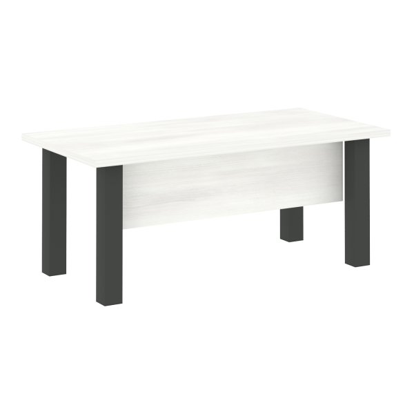 Стол для руководителя LT.D-18.1 (Снежная Патина/Антрацит металл)