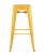 Стул барный TOLIX желтый глянцевый (Стул барный Tolix желтый глянцевый)
