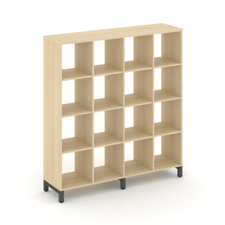 Каркас стеллажа 4 яруса SN.KS-440 (1488х400х1615) (Акация Лорка/Металл Антрацит)