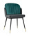 Стул Пенелопа бирюзовый (Стул Пенелопа антрацит, бирюзовый)