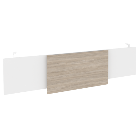 Царга стола руководителя Onix O.M-CSR-6 1740x450x54 (Дуб Аттик/Белый/Белый)