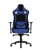Кресло игровое TopChairs Racer Premium синее (Геймерское кресло Racer Premium синий)
