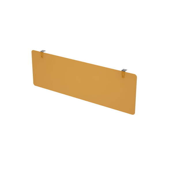 Экран подстольный оргстекло Gloss 9НЭК.150.1 Оранжевый 1000x4x400 (Ivory)