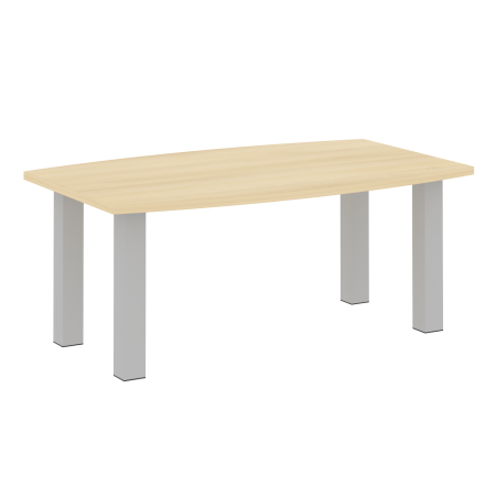 Стол переговорный LT.SP3 1800x1100x750 (Акация Лорка/Серый металл)