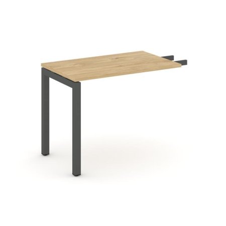 Брифинг-приставка SN-5P.BR-003 (980х600х750) (Тиквуд Светлый/Металл Антрацит)