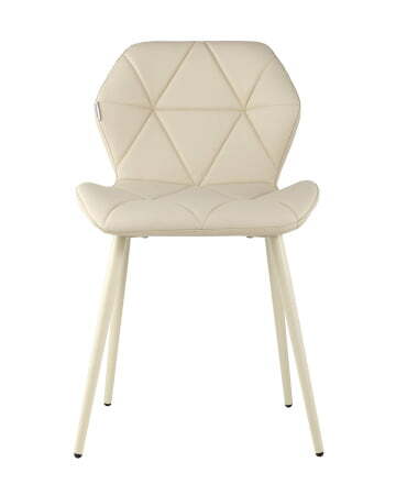 Стул Эдвин экокожа кремовый (Стул Эдвин кремовый)