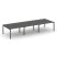 Рабочая станция 2-х сторонняя SN-5P.DRS-064 (4740х1232х750) (Тиквуд Светлый/Металл Антрацит)