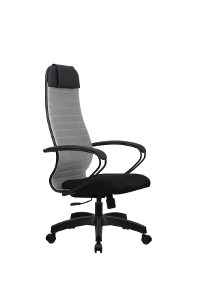 Кресло для руководителя Метта МЕТТА-21(MPRU)/подл.130/осн.001 (Светло-серый)