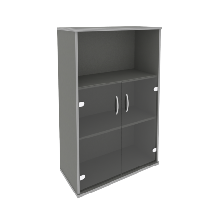 Шкаф Riva А.СТ-2.2 770x365x1215 (Венге-Металлик)