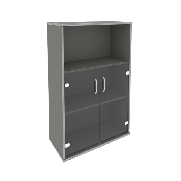 Шкаф Riva А.СТ-2.2 770x365x1215 (Венге-Металлик)