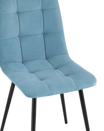Стул Oliver велюр пыльно-голубой (Стул Oliver пыльно-голубой)