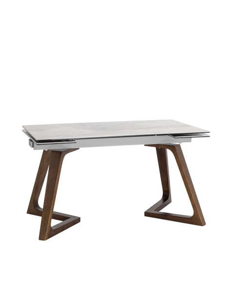 Стол обеденный Артизан раскладной 140-200*90 керамика (Стол обеденный Артизан серый)