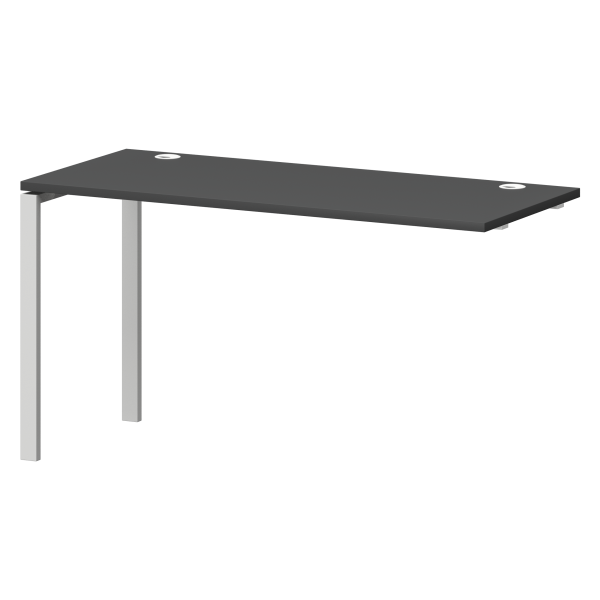 Модуль линейный на металлокаркасе Смарт СМС25-П-10К.60Э.Пр25 1000x600x750 (Графит/Белый)