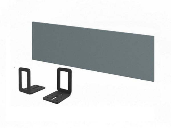 Экран настольный ЛДСП к одному столу L-068-1 1200х18х400 (Маренго)