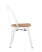 Стул TOLIX WOOD белый глянцевый (Стул Tolix белый глянцевый)