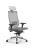 Кресло для руководителя Метта Samurai L2-5D - TS /Kc00/Nc00/D04P/H2cL-3D(M06.B32.G11.W03) (Белый)