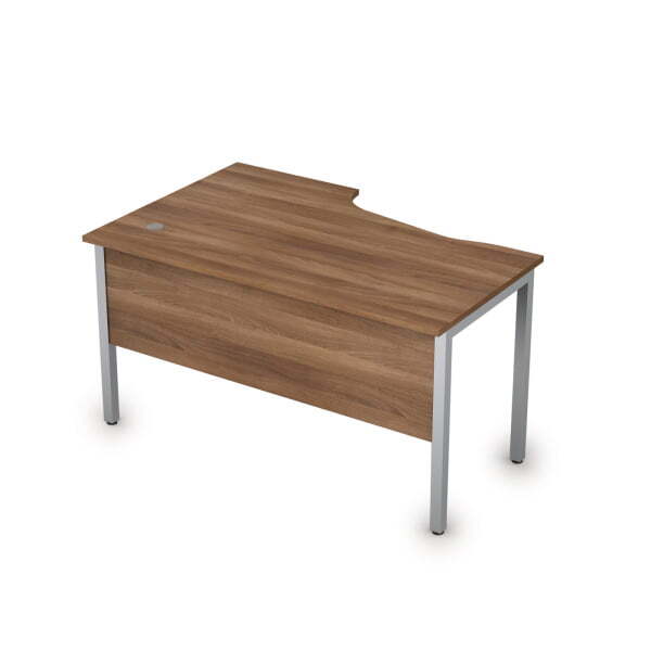 Стол письменный на металлокаркасе прав Стиль 2МД.123 1400x900x750 (Шамони темныйСерый)