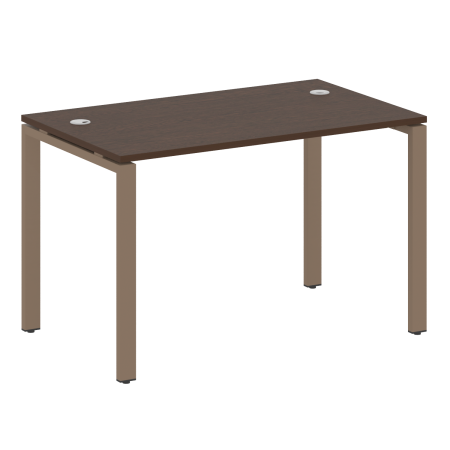 Стол письменный Metal System Style БП.СП-2 1200x720x750 (Венге Цаво/Мокко металл)