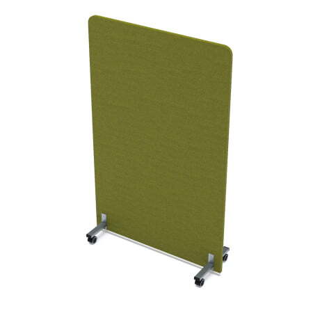 Акустическая мобильная перегородка SOFTOffice 011.МП.1016 1000x377x1600 (Olive)