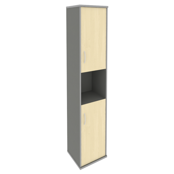 Шкаф Riva А.СУ-1.5 Пр 404x365x1980 (Клен-Металлик)