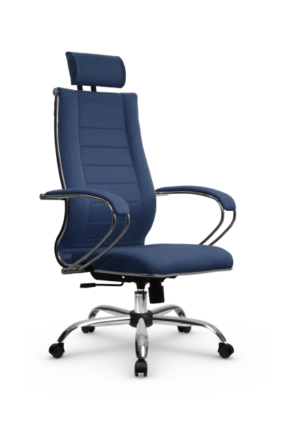 Кресло для руководителя Метта МЕТТА B 2m 34P/подл.127/осн.003 (Синий)