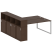 Рабочая станция с шкафом-купе на О-образном м/к Metal System Style БО.РС-СШК-4.5 Т 2210x2332x1098 (Дуб наварра/Серый металл)