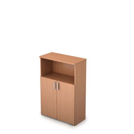 2Ш.017.2 Шкаф для документов средий 790x370x1190 (Бук)