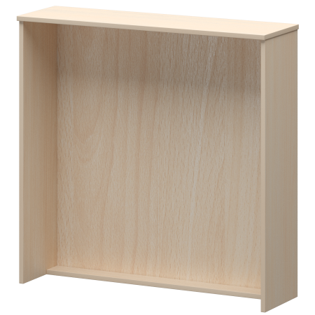 Стойка прямоугольная Ресепшн А-552 1260x360x1220 (Бук)