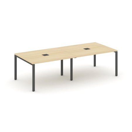 Стол переговорный SN-6P.SPRG-043 (2760х1180х750) (Акация Лорка/Металл Антрацит)