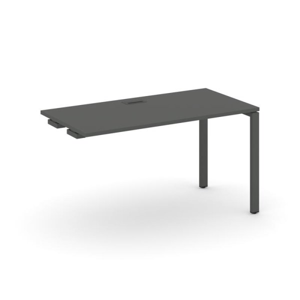 Стол-приставка к опорным элементам SN-6P.OPRS-004 (1580х600х750) (Антрацит/Металл Антрацит)