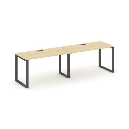 Рабочая станция 1 сторонняя SN-6O.ORS-013 (2760х700х750) (Акация Лорка/Металл Антрацит)