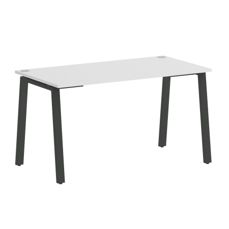 Стол письменный VR.SP-3-138.A 1380x720x750 (Белый/Антрацит Металл)