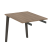 Брифинг-приставка на деревянных опорах Onix Wood Direct OW.BR-9 980x720x750 (Тиквуд Темный/Дуб Светлый)