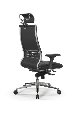 Кресло для руководителя Метта Samurai L2-8D - Infinity /Kc04/Wm06/D04P/H2cL-3D(M06.B32.G11.W03) (Черный)