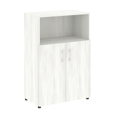 Шкаф широкий средний нужен топ LT.ST 2.1 800x450x1195 (Снежная Патина)