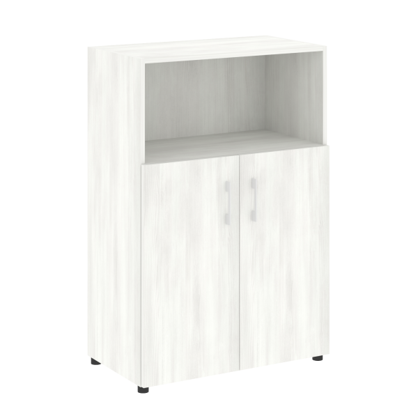 Шкаф широкий средний нужен топ LT.ST 2.1 800x450x1195 (Снежная Патина)